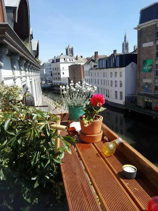 Breathtaking Views In Heart Of Ghent Διαμέρισμα