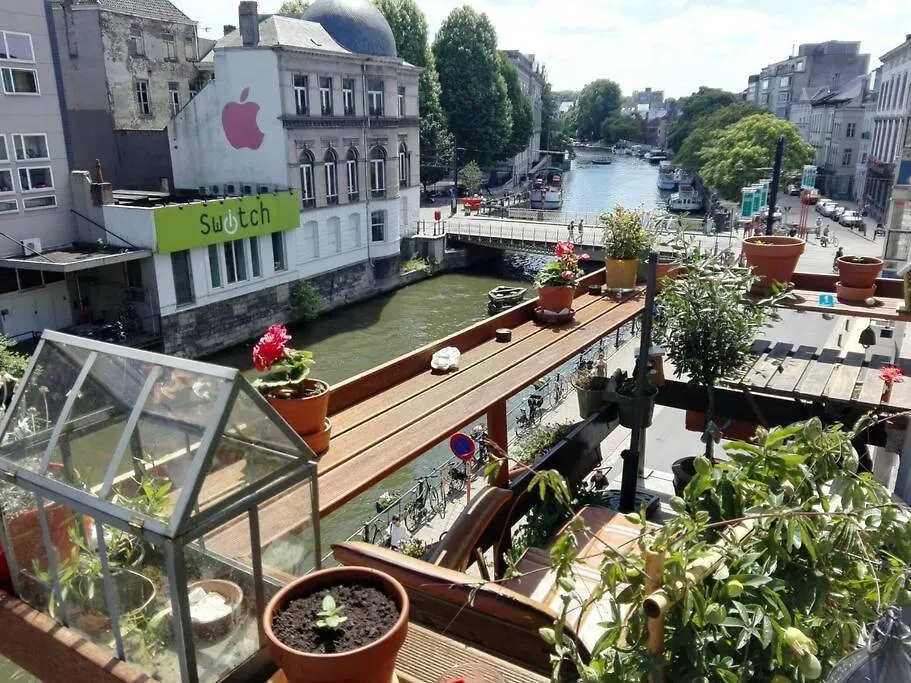 Breathtaking Views In Heart Of Ghent Διαμέρισμα